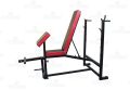 JD Fitness 8-in-1 Heavy Duty Adjustable Gym Bench - 18 Gauge  Weight Bench for Chest Press - Incline, Decline, Flat & 90 Degree Seated Positions - Multi-Purpose Home Workout Exercise Bench. 