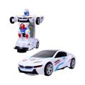 Auto Robot Car For Kids - White - 20 cm. 