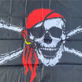 aerlxemrbrae flag Huge Skull and Cross Crossbones Jolly Roger Pirate Flags Holloween KTV hanging Decoration. 