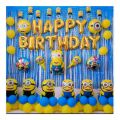 5 Pcs Party Balloons For Minions Theme Party Supplies Minion Foil Balloons Party Favors Decor Birthday Party For Movie Characters Minions Party Kids Birthday Decorations For Birthday Baby Shower Pre School Theme Party Home Decor For Kids. 