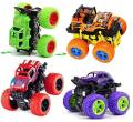 Mini Monster Trucks Friction for Kids Big Rubber Tires Mini Rock Crawler. 