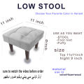 otoman stool Footrest Modern Home Living Room Bedroom Rectangular Stool (Customized products). 