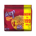 SHOOP INSTANT NOODLES MASALA 65 GM (4X65G) RS 30 FLASHER. 