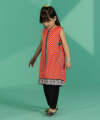 Sapphire Kids - Girls Embroidered Cambric Shirt. 