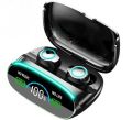 TWS Damix M38 Earbuds Wireless Bluetooth V5.2 Music and Gaming Airdots with Touch Sensors In-Ear Headsets with Built-In Mic and Power Bank. 