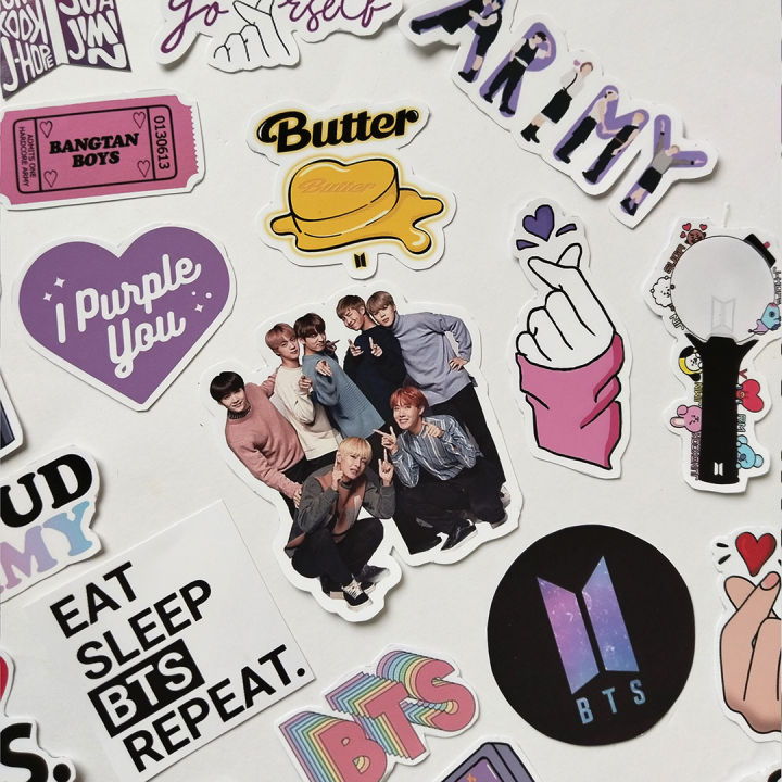 BTS%2030%20Cut%20Out%20Stickers%20Pack%20available%20for%20BTS%20Army,%20Black%20Pink,%20KPOP,%20STRAY%20KIDS,%20SEVENTEEN,%20Fully%20Customized%20Perfect%20Gift%20For%20Army%20-%20Image%204