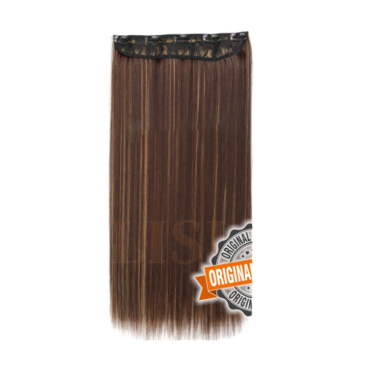 Get Hair Extension For Her 5 Clips In Straight Hair Extension - Ombre