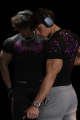 London Bridge - Werewolf T-Shirts Fitted Spandexdry for Men - Red-Black. 