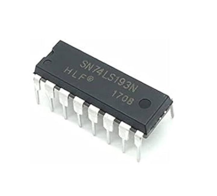 1pcs SN74LS193 74193 Synchronous 4-Bit Up/Down Binary Counter with clock