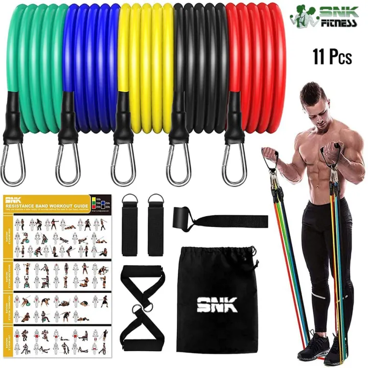 SNK Fitness Resistance Bands (11pc)