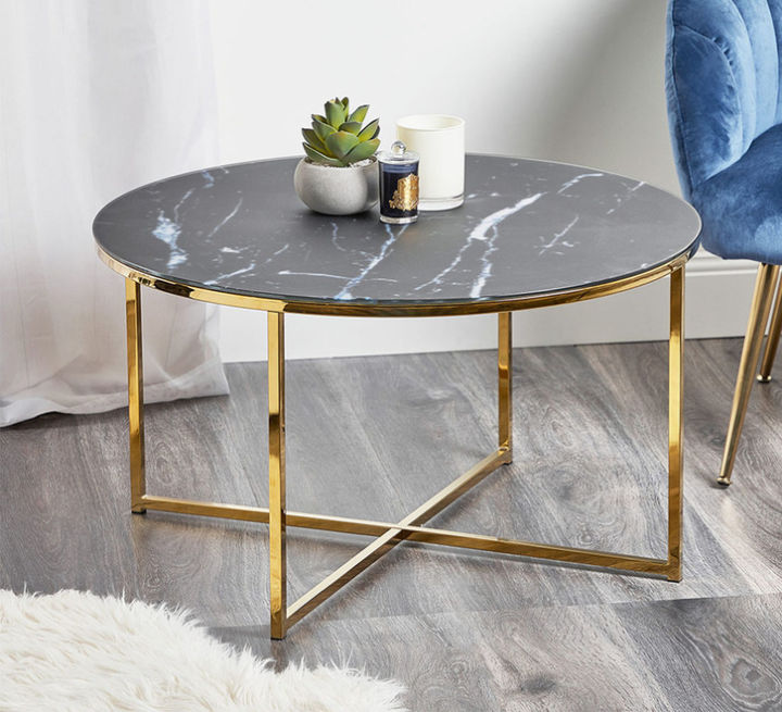 Center Table X Model 30" Round Shape Best For Office Table Living Room Table Drawing Room Table SB