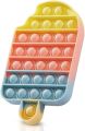 (Ice Cream Rainbow) Pop Fidget Toys Push Pop Bubble Fidget Sensory. 