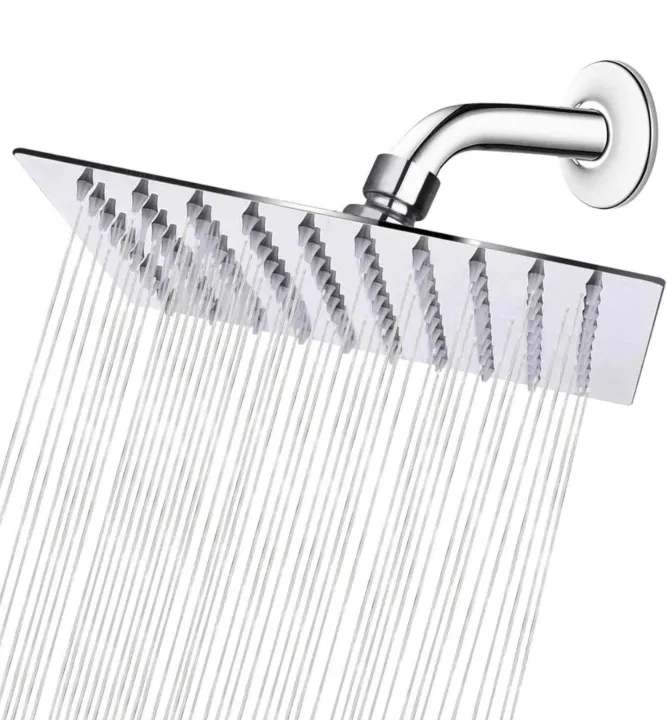 Rainfall%20Shower%20Head%20Multiple%20Sizes%20Square%20Shape,%20Solid%20Stainless%20Steel%20Color%20Square%20Ultra%20Thin%20Water%20Saving%20Chrome%20Finish%20%20Color%20-%20Image%202