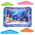 Baby Inflatable Water Mat, Kids Activity Toy – Sensory Tummy Time Play Mat with Floating Sea Creatures, Leak-Proof, Portable & Safe for Infants, Toddler etc. 