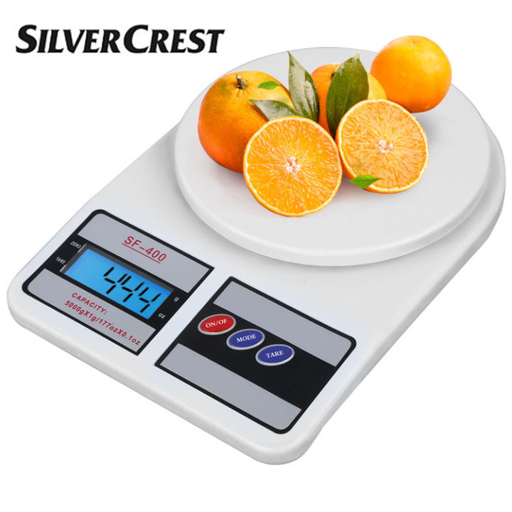 SILVER CREST 10kg Electronic Digital Kitchen Scale Digital Weight Machine Digital Weight Scale Digital Weighing Scale Digital Weighing Machine Digital Mini Scale Small Scale Weight Machine Digital Pocket Scale Table Jewelry Vegetable Fruit