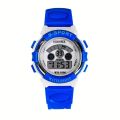 Luminous Sports Electronic Watch For Outdoor WR Multi Function Silicone Alarm Wrist Watch For Women Girls Boys Kids. 