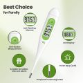 Clinical Digital Baby Thermometer - Flexible Tip and 10 Second Fever Read by Rectal & Oral | Waterproof Medical Thermometer for Infants & Toddlers. 