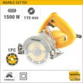 1500W Marble Cutter Blade DIameter 115MM Disc Diameter With 34MM Max Cutting Capacity With Accessories - UYUSTOOLS UY-CTM115-CL. 