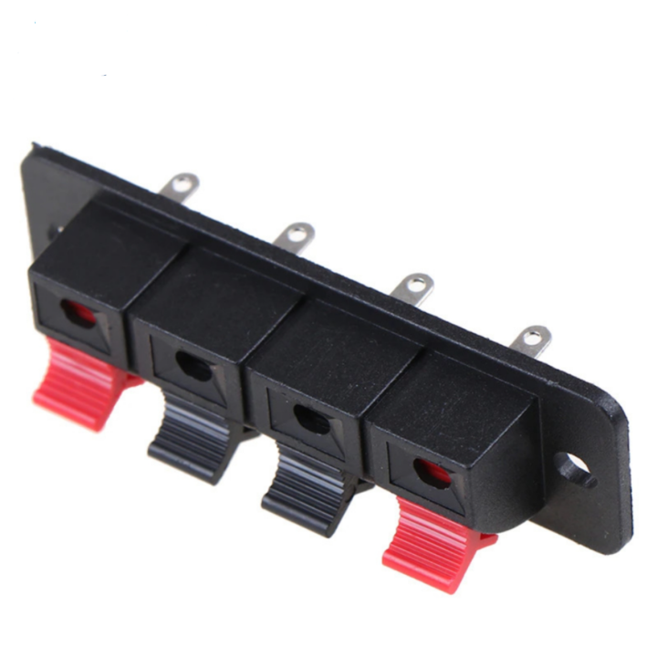 4-Position%20Audio%20Speaker%20Terminal%20Block%20%E2%80%93%20Spring%20Loaded%20Push-In%20Jack%20%7C%20Wire%20Connector%20Clip%20for%20DIY%20Amplifier%20&%20Speakers%20-%20Image%204
