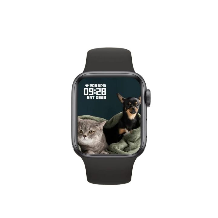 LAXASFIT S09 MAX Smartwatch: Android OS, Camera, AMOLED Display With Wireless Charger.
