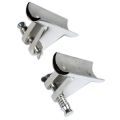 Boat Bimini Top Deck Hinges Fitting Concave Base Harare with Removable Pins Pair Of 2. 