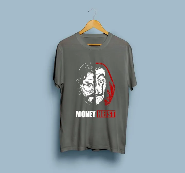 Money%20Heist%20Printed%20Summer%20Collection%20Cotton%20Round%20Neck%20Half%20Sleeves%20Tee%20shirt%20Top%20Quality%20For%20Men%20-%20Image%203