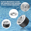 3 inch Sewer Cleanout Cap, Practical Expansion Pipe Plug. 
