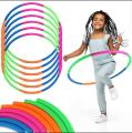 Hula Hoop Ring For Girls, Boys, Kids & Adults | Hula Hoop Weighted Abdominal Massage Fitness Exercise Playing Adjustable Twister Rings. 