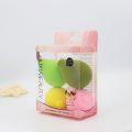 Huxia Beauty 4 Pcs Fruit Skin Friendly Soft Sponges Set  FP-468. 