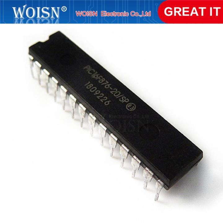 1 pcs/lot PIC16F876-20/SP 16F876-20/SP PIC16F876 DIP-28 In Stock