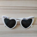 Fashionable Wedding Sunglasses Bride and Groom Personalized Novelty Bridal Glasses Themed Decorative Groom Sunglasses for Bridal Shower Wedding Party Bachelorette Event Photo Props Bridal Accessory. 