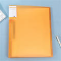 File Bag School Office Document Storage Document Binder A4 Transparent File Folder Binder Folders Ring Binder. 