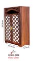 Wooden Small/Mini Almari cabinet for Cosmetics and Jewellery Storage-Prince Card. 