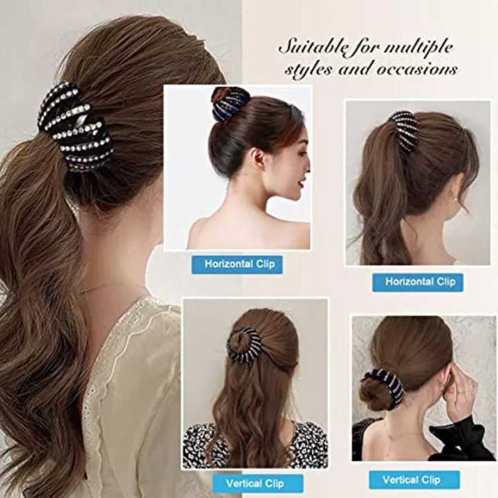 Fashion%20WomenBun%20Crystal%20Hair%20Buckle%20Hair%20Clip%20Bird%20Nest%20Expanding%20For%20Hair%20Accessories%20Female%20Ponytail%20Headwear%20-%20Image%205