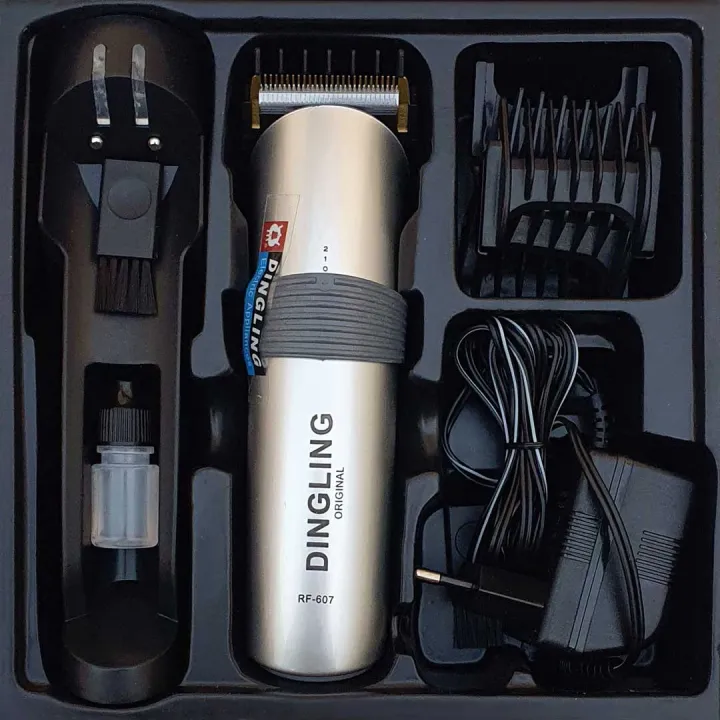 DINGLING%20RF-607%20Professional%20Hair%20Trimmer/Clipper%20for%20Men%20%7C%20High%20Quality%20Rechargeable%20Beard%20Trimmer%20for%20home%20and%20professional%20usage%20%7C%20Original%20Hair%20and%20Beard%20Shaving%20trimmer%20%7C%20"Precision%20Grooming,%20Effortlessly%20Defined"%20-%20Image%202