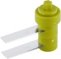 TEFAL Non Electric 500ml Manual Chopper, Transparent/Black/Green,  K1330404. 