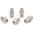 Aluminium Alloy Joiner Barrels Connector F Plug Coupler Adapter Coax Cable. 