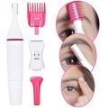 5 In 1 Multifunction Women Hair Removal Electric Shaping Female Shaving Machine - Women Hair Remover Mini Shaver Trimmer Razor For Eyebrow Underarm White. 