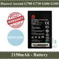Huawei Ascend G700,G610 Battery HB505076RBC Replacement Premium Quality 2150mAh Battery For Huawei Ascend G700,G610. 