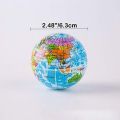 Mini Squeezable Globe Stress Balls Tension Reliver Balls For Children Stress Relief Party Favo Soft PU Earth Pattern Party Toys. 