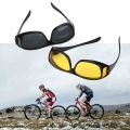 HD Vision Anti Glare Day/Night View Driving Polarized Eyewear Men/Women Sight HD Eyewear Driving Anti Glare UV Protection - Set Of 2. 