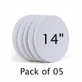Openness - Round Canvas Board - Circle 4, 6, 8, 10, 12, 14 Inches For Painting - 100% Small Cotton Stretched Panels - Small Canvas - Big Canvas - Framed Canvas. 