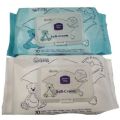 Soft-Creamy  Cotton Baby Wipes pair of ( 2 Packs ) (icludes 70 Wet Sheets in  Each pack). 
