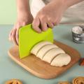 【HOT】 1/2 Pcs Useful Curved Cream Spatula DIY Pastry Cutters Fondant Dough Scraper Cake Cutter Pastry Baking Tool Kitchen Accessories. 