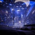 Moon Lamp | Starry Sky Dream Rotating Projection Night Light for Kids Room. 