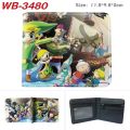 Game Zelda Leather Wallet Short Bifold Casual Young Men Women Coin bag Photo Card Holder Printing Cartoon Purse Cosplay Gifts. 