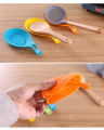 Pack of 2 - Silicone Spoon Rest Heat Resistant Kitchen Utensil Spatula Holder Cooking TooL (MULTI COLOR). 