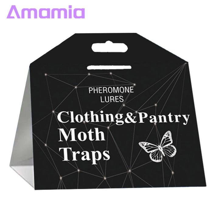Clothes Moth House Effective Eco-friendly Clothes Moth Traps Safe Odorless Fly Catcher for Wardrobe Protection Buyers' Choice
