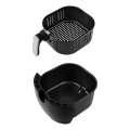 Hot air fryer, Kitfort KT-2220, Digital display, 1800 W, 7 programs, Black. 