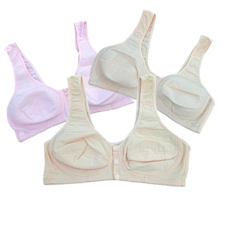 FairyShop Front Open Bra Soft Non-padded Nursing Bra - PB6